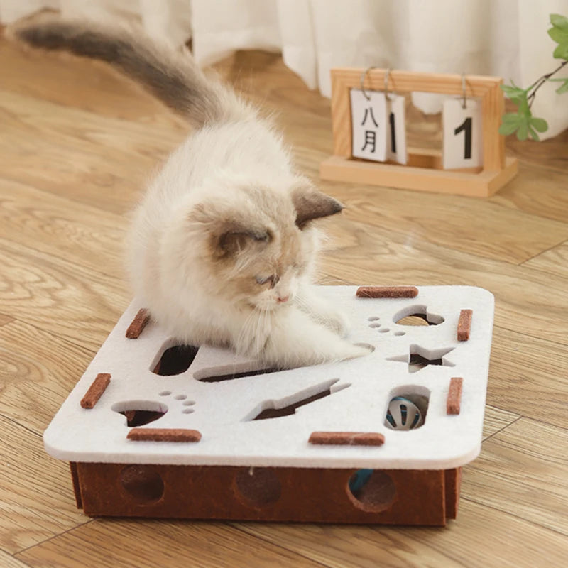Interactive Cat Puzzle Toy