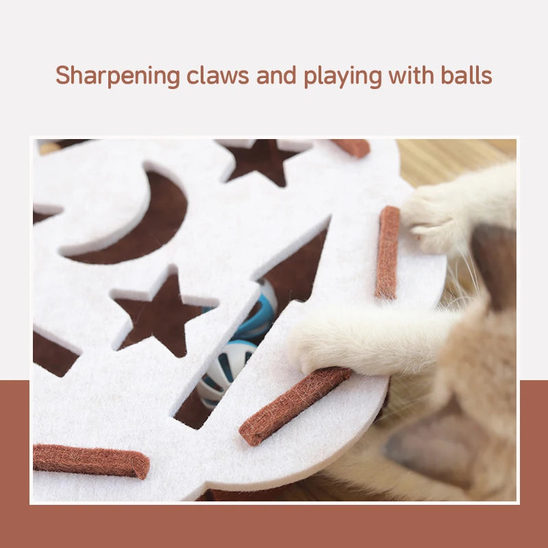 Interactive Cat Puzzle Toy
