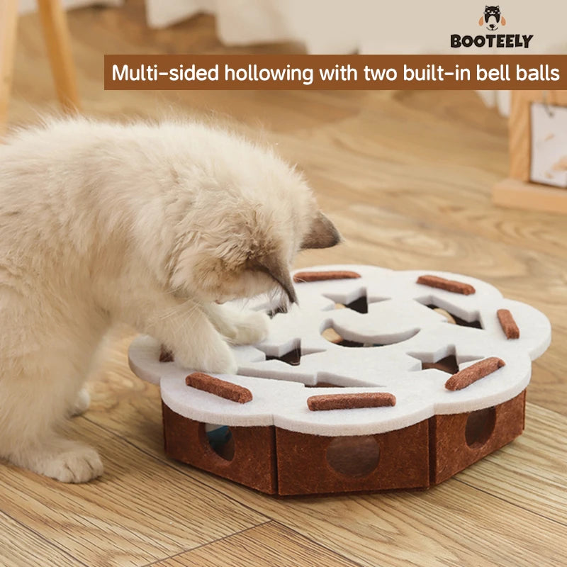 Interactive Cat Puzzle Toy